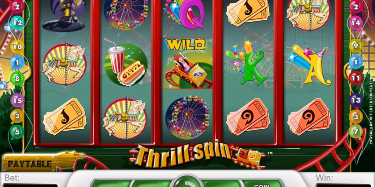 Thrill Spin  pokie NZ