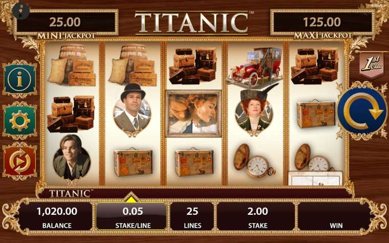 Play Titanic pokie NZ
