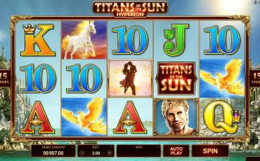 Titans of the Sun - Hyperion pokie NZ