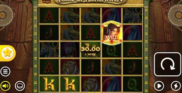 Tomb of Akhenaten: Free spins