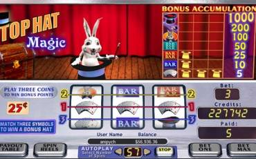 Top Hat Magic pokie NZ