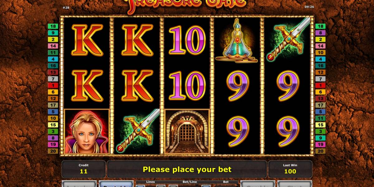 Treasure Gate pokie NZ