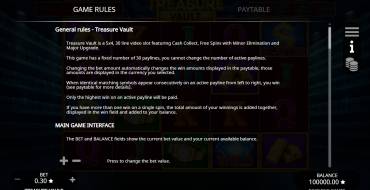 Treasure Vault: Rules