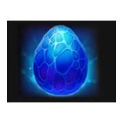 Blue egg symbol in Treasures of Fire: Scatter Pays pokie