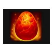 Red egg symbol in Treasures of Fire: Scatter Pays pokie