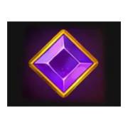 Purple gemstone symbol in Treasures of Fire: Scatter Pays pokie