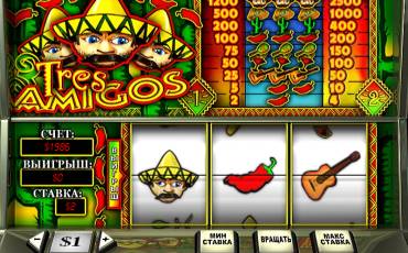 Tres Amigos pokie NZ