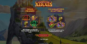 Undefeated Xerxes: Unique features