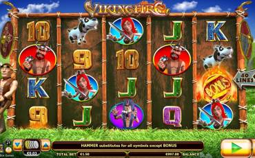 Viking Fire pokie NZ