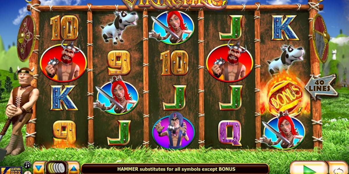 Viking Fire pokie NZ