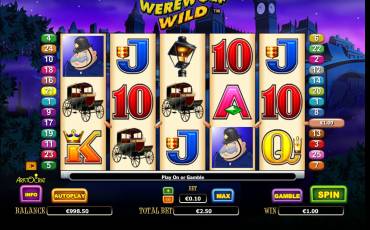 Werewolf Wild pokie NZ