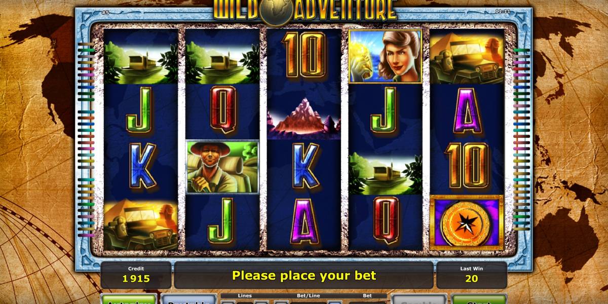 Wild Adventure pokie NZ