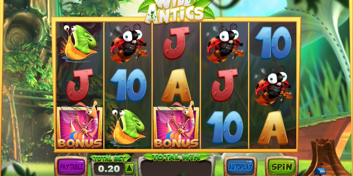 Wild Antics pokie NZ