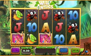 Wild Antics pokie NZ