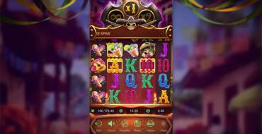 Wild Bandito: The main screen of the game