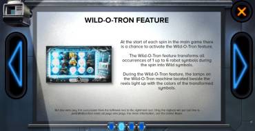 Wild-O-Tron 3000: Bonus