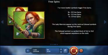 Wild Warriors: Free Spins