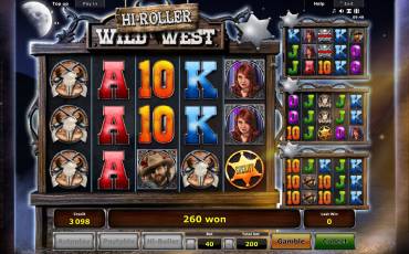 Wild West Hi-Roller pokie NZ