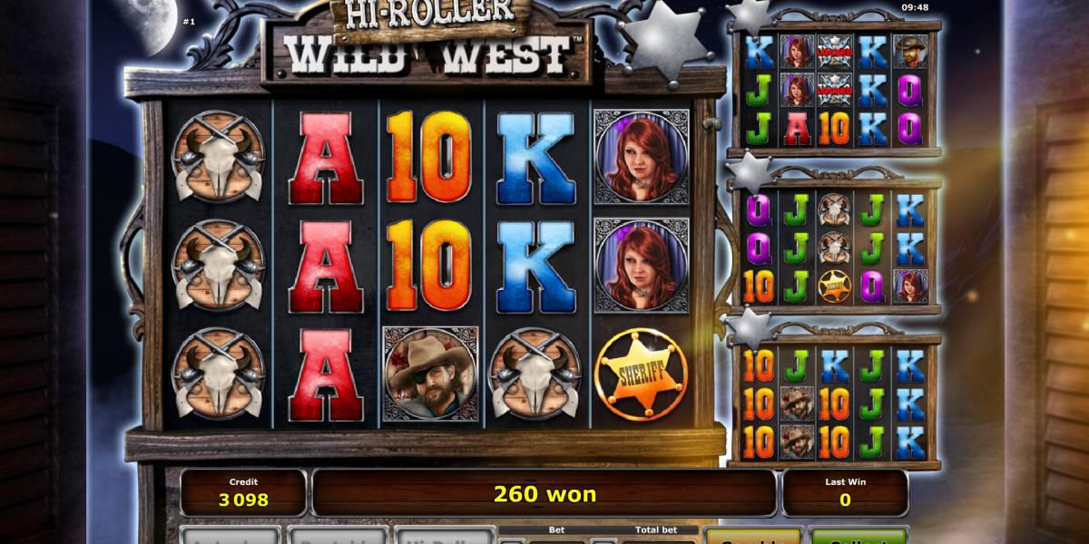 Wild West Hi-Roller pokie NZ