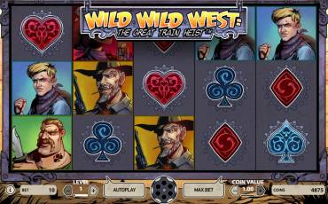 Wild Wild West: The Great Train Heist pokie NZ