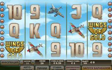 Wings of Gold pokie NZ