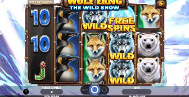 Wolf Fang – The Wild Snow: Freespins