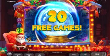 Xmas Burst: Free spins and/or respins