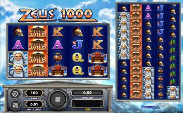 Zeus 1000 pokie NZ