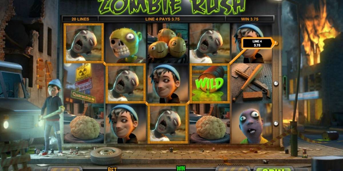 Zombie Rush pokie NZ