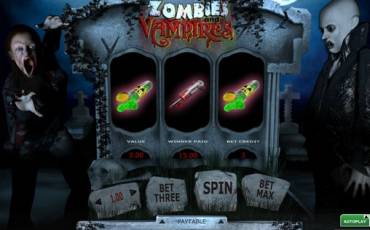 Zombies and Vampires pokie NZ