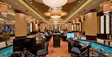 Galaxy Macau Casino: One of the halls of the casino