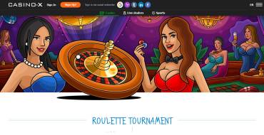 Roulette tournament at Casino X: Roulette tournament Casino X